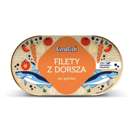 Filety z dorsza po grecku